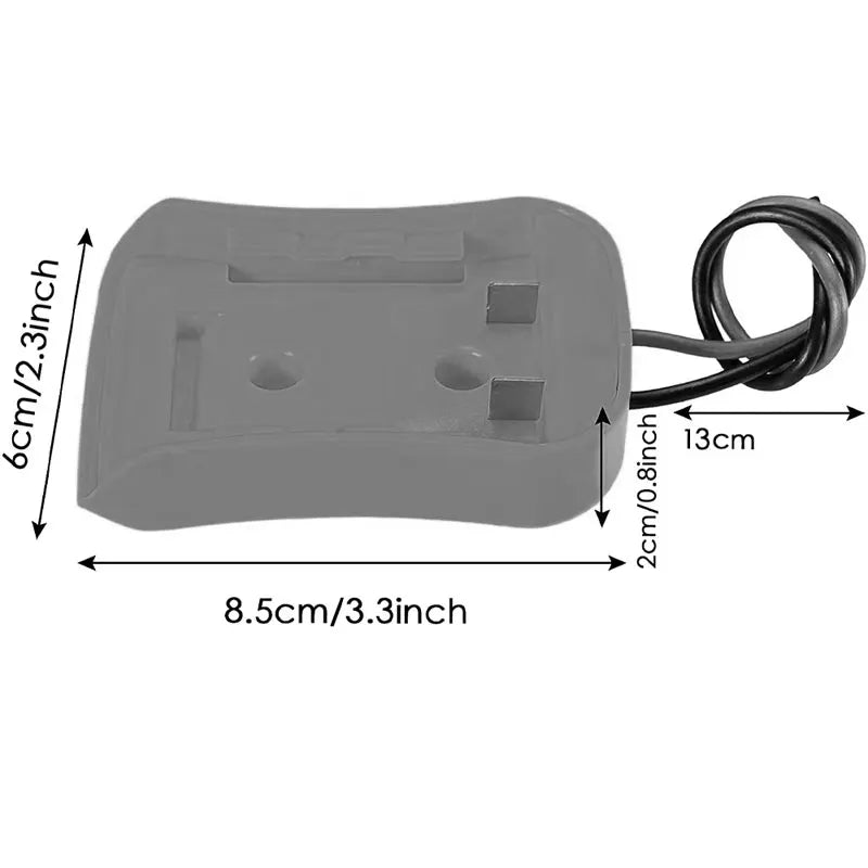For Dewalt 18V/20V Max Battery Adapters Dock Power DIY Batte