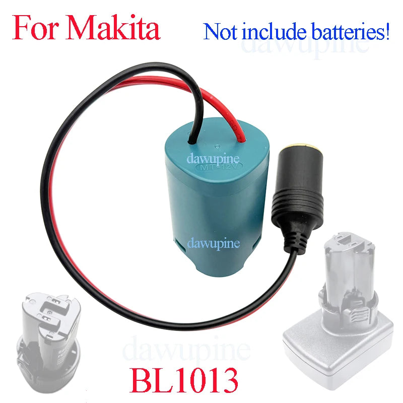 Lithium Battery Charging Case Car Cigarette Lighter Adapter 