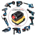 Power Tool Adapter for Dewalt 20V & Milwaukee 18V Converter 