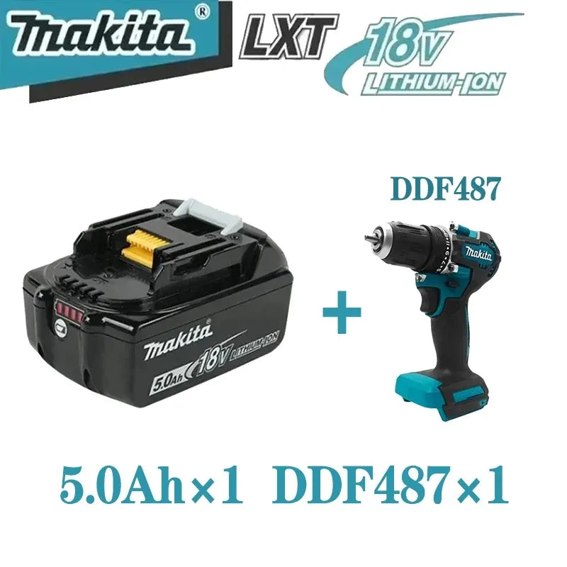 100% Genuine Makita 18V Battery 5Ah 6Ah 9Ah Replacement for BL1860B BL1850B BL1840 BL1830 BL1815 Power Tool Battery