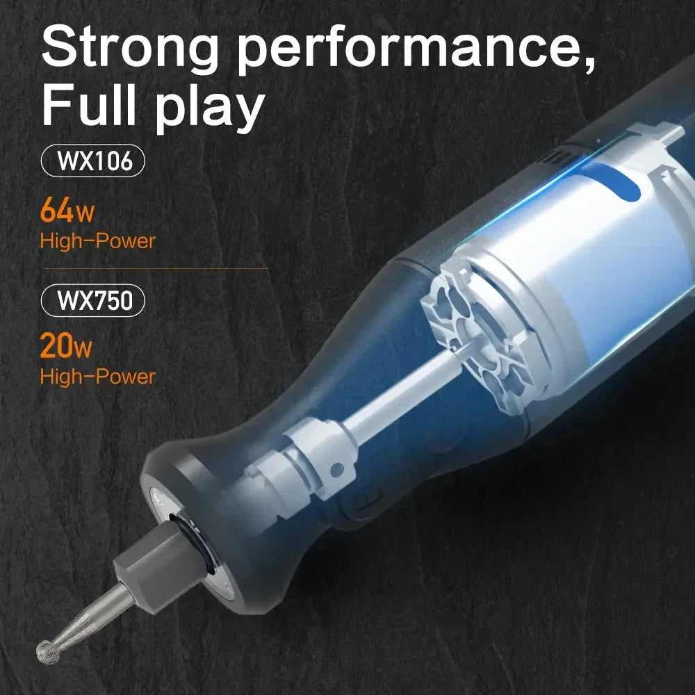 Worx WX106 Rotary Tool 8V Cordless Mini Drill Engraving Grin