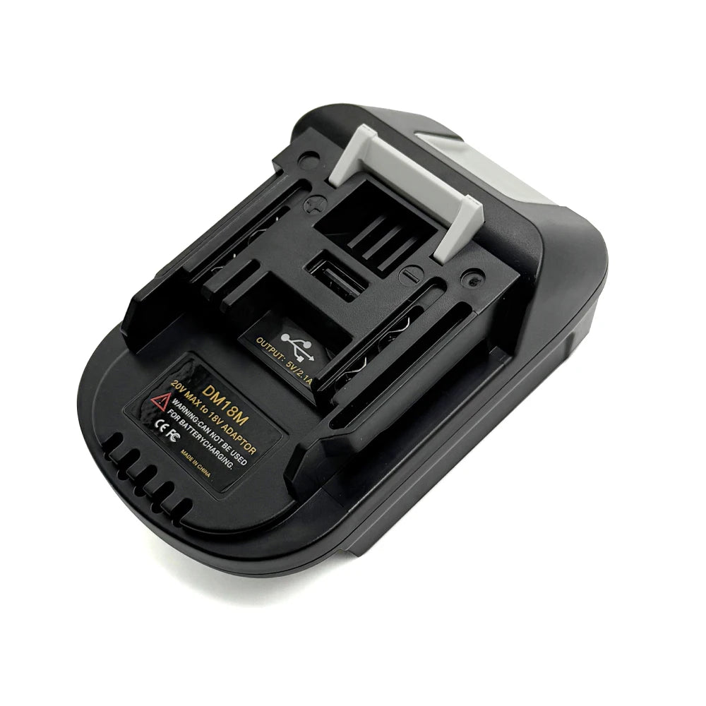 NEW DM18M Battery Convertor Adapter for Milwaukee 18V for De