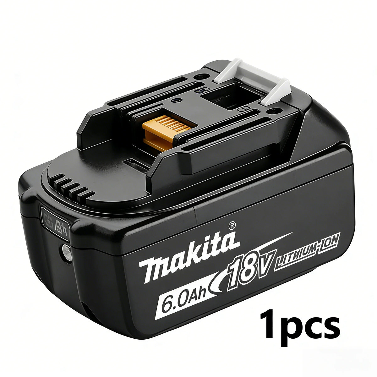 Original Makita 18V 6.0Ah Li-ion Battery BL1860B LXT Lithium Ion Replacement Power Tool Battery.