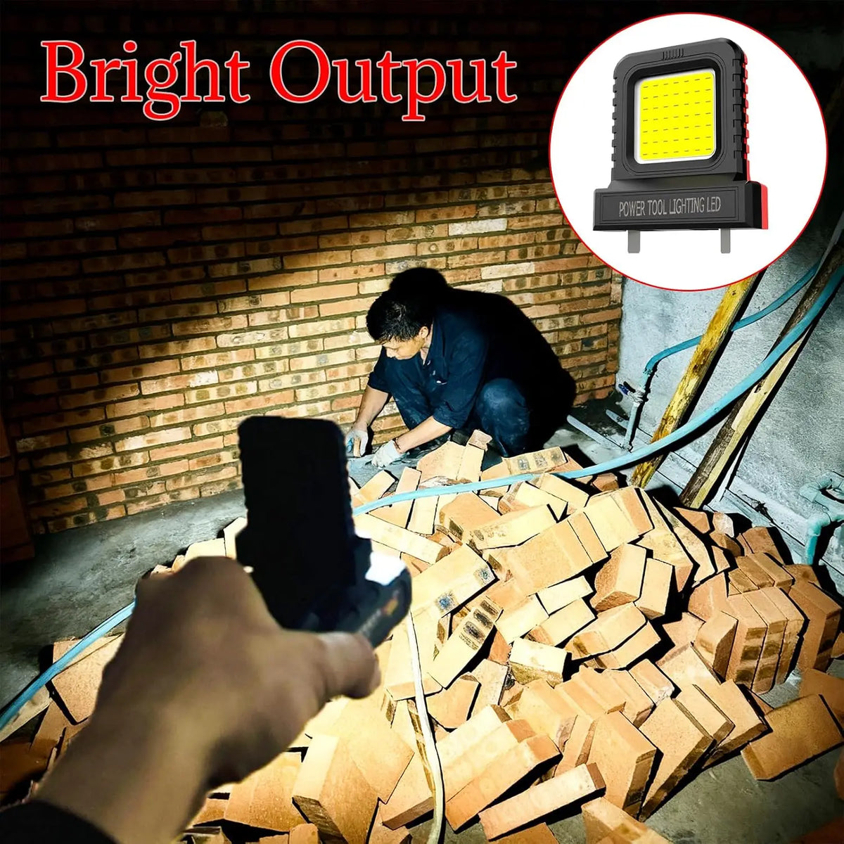 Power Tool Accessories LED Work Light for Makita for Milwauk
