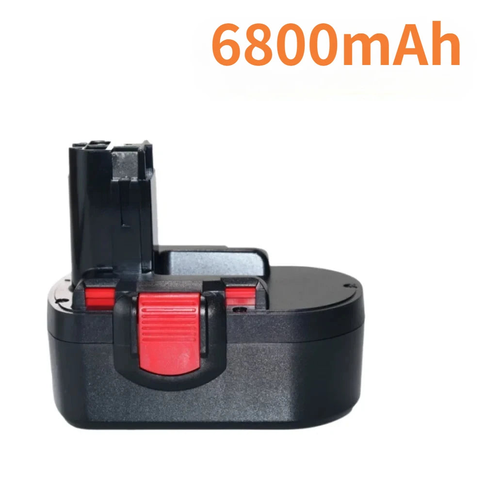 New For Bosch 18V 4.8/6.8/9.8/12.8Ah BAT025 Rechargeable Battery Ni-MH Power Tools Bateria For Drill GSB 18 VE-2 PSR 18VE BAT026