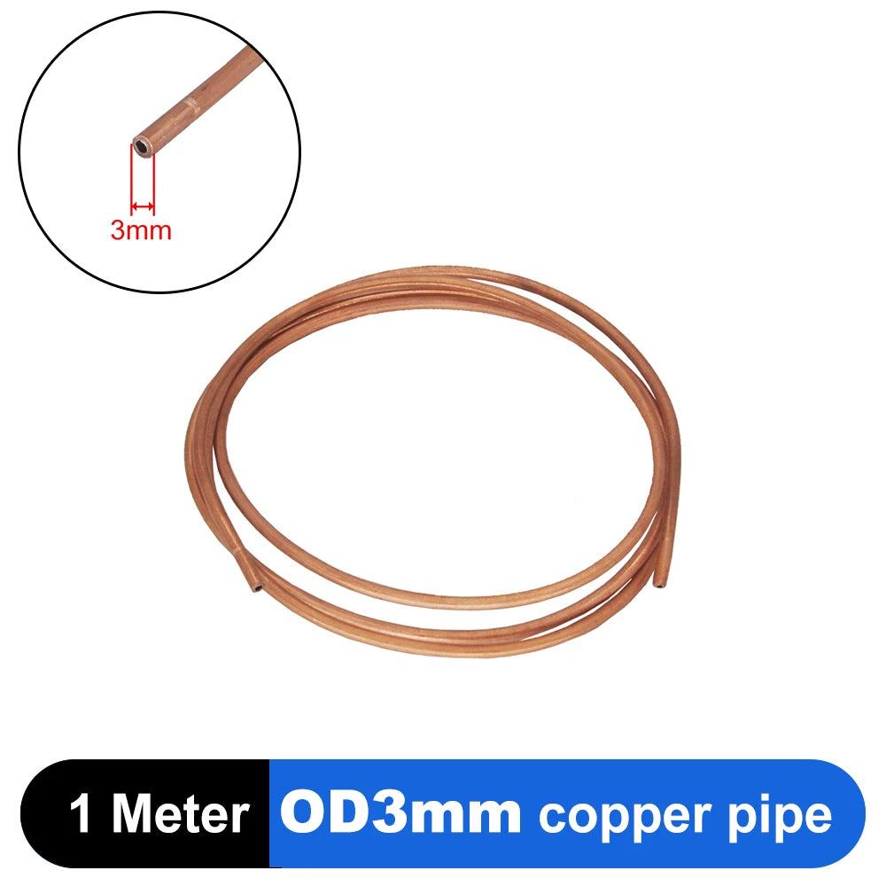 3mm/4mm Hose Hydraulic Copper Tube Welding M3/M5 Connector Bender Tool for RC Excavator Hydraulic Model Parts