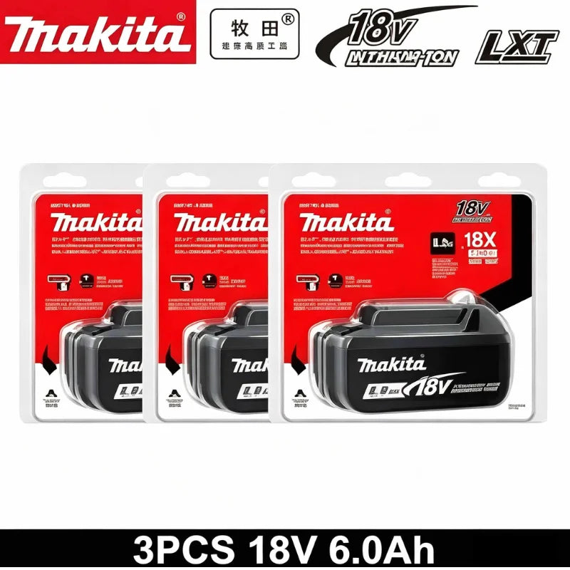 100% Original Makita 18V 6.0Ah Rechargeable Battery For Maki