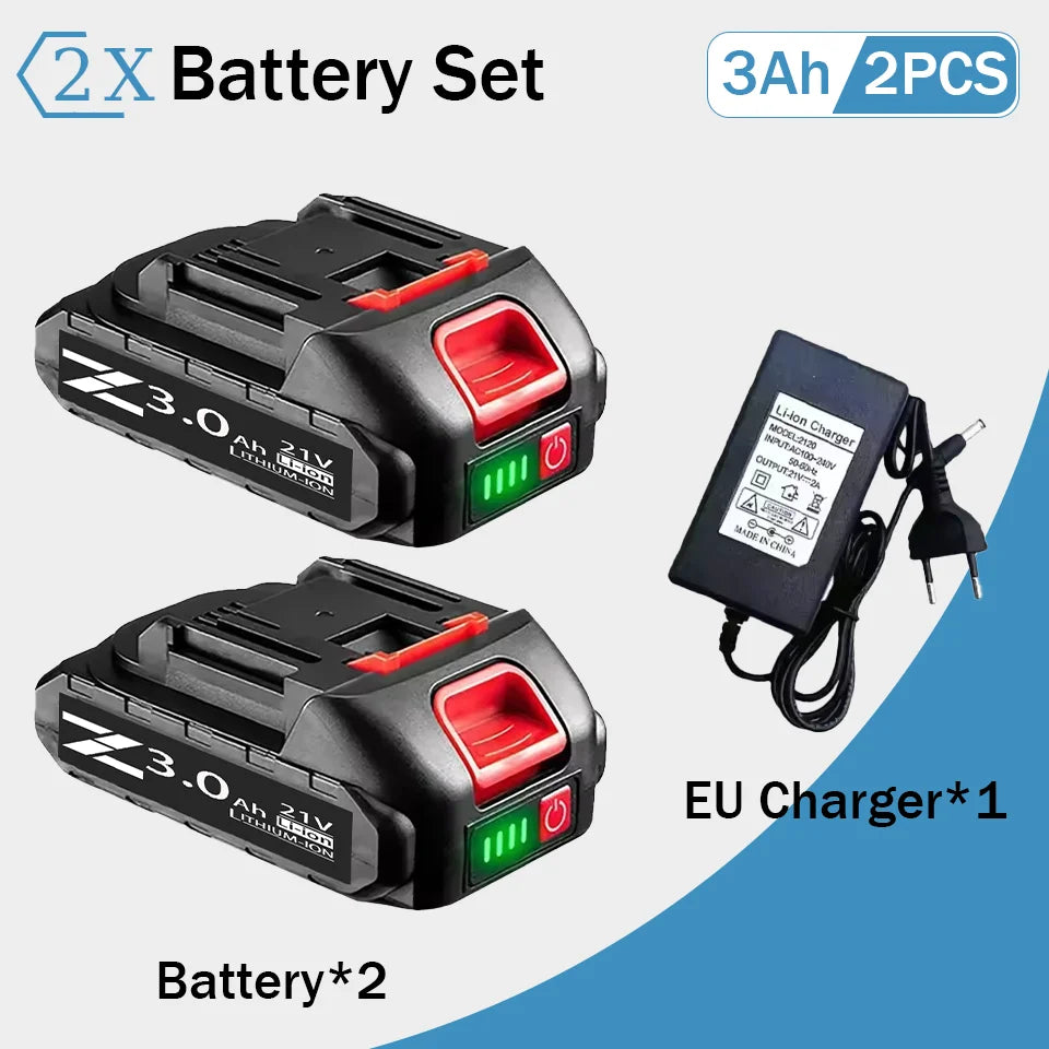 18V 21V 388VF Rechargeable Li-ion Battery 3.0Ah 6.0Ah 9.0Ah For Makita 18V LXT Power Tools Replacement Battery LED Indicator BMS