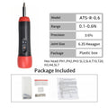 ALIYIQI Preset Torque Screwdriver 1 4 Inch Drive Adjustable Kit 10 Bits Hand Tool Set For Bike Motorcycle Repair