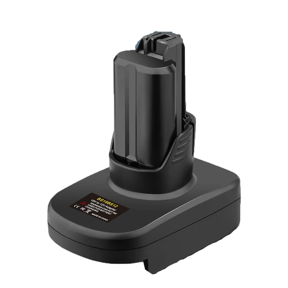 HAKSINKY Battery Adapter for Makita/Dewalt/Milwaukee/Bosch 18V 20V Batteries Convert To Work for Maktia/Bosch 12V Tools