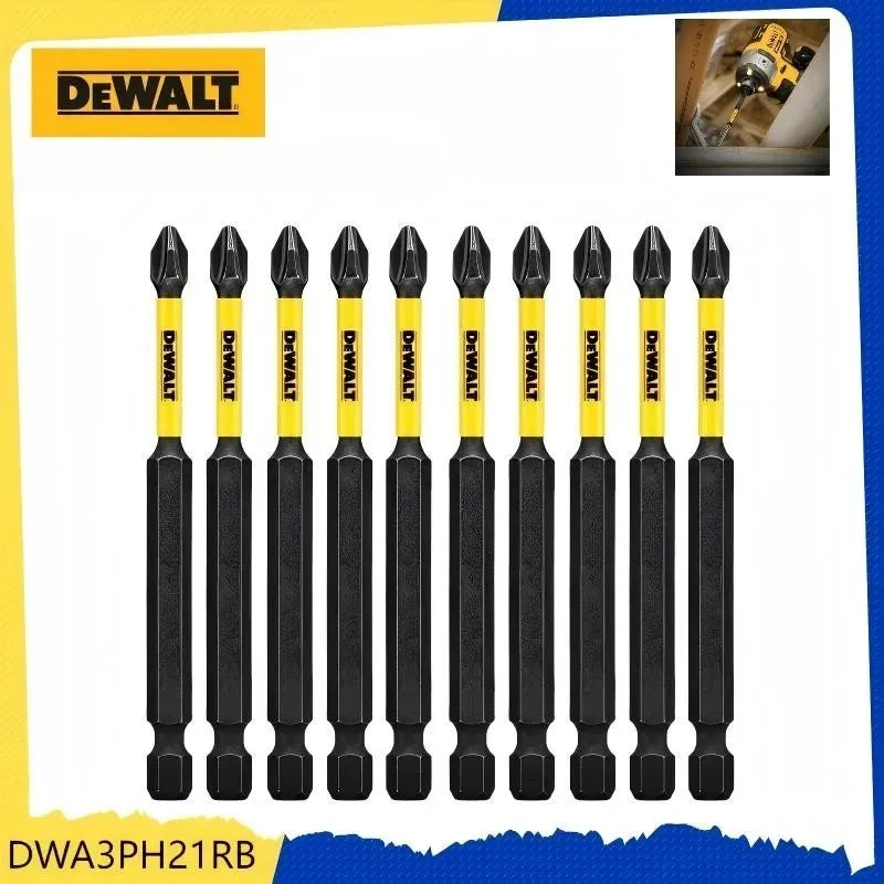 DEWALT DWA3PH21RB PH2 Impact Bits Set - 1/5PCS 89mm High Har
