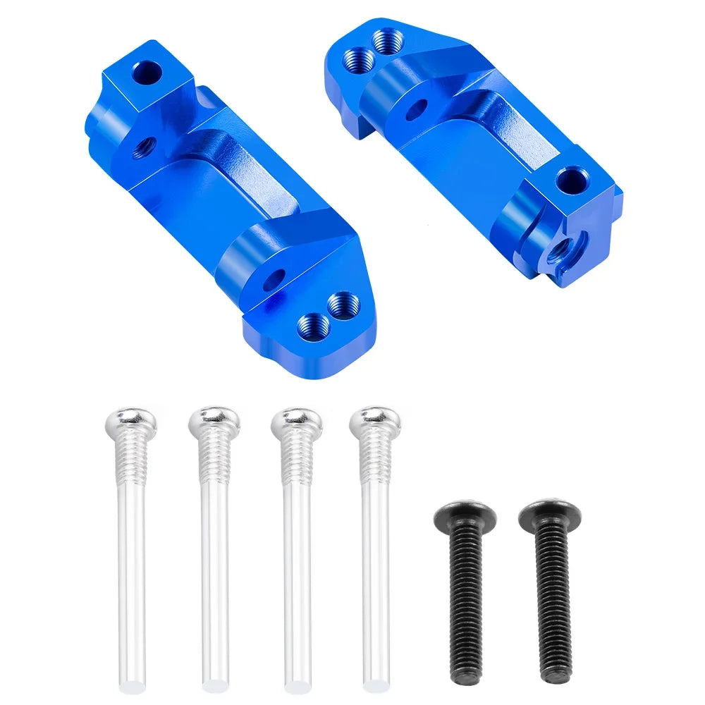 TRINOOD Alu Alloy Front Rear Shock Mount Steering Blocks Linkage Adapter for T-raxxas Slash 1/10 2Wd Short Course Truck Parts