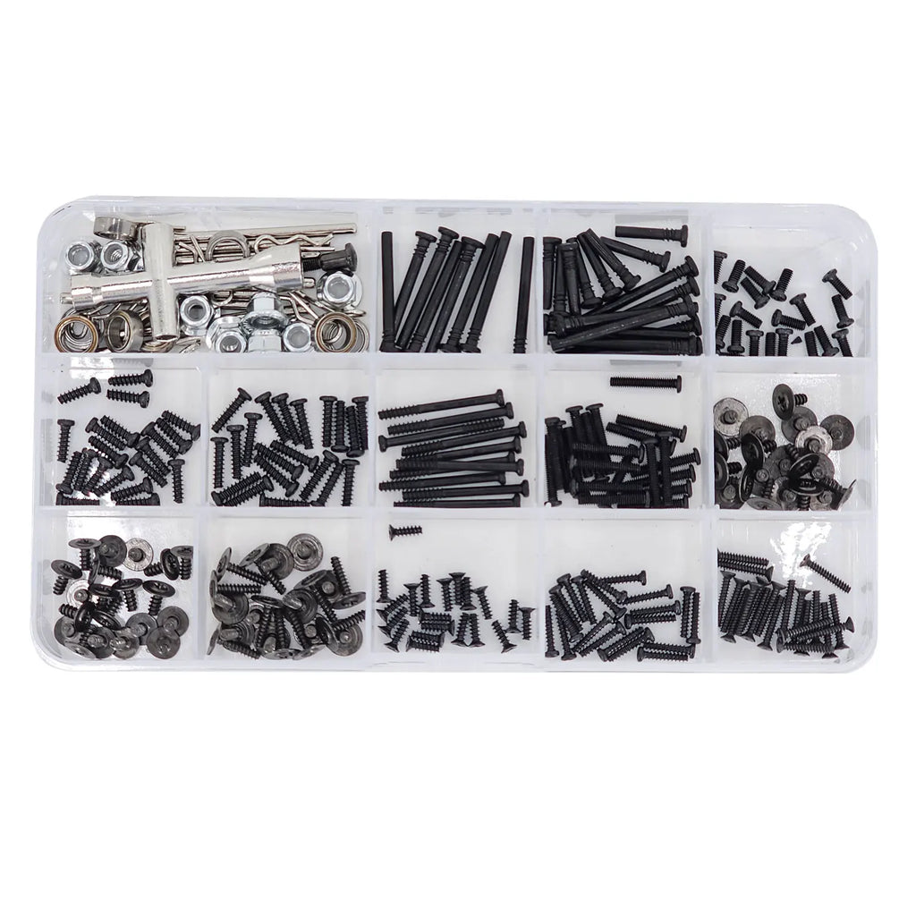 SCY 269-Piece RC Car Tool Kit With Screws Pins Bearings Nuts