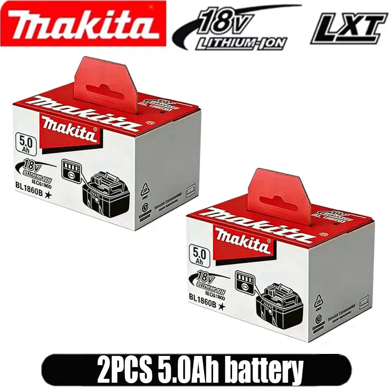 Genuine 6AH Makita BL1860 6Ah Battery Power Tools Li-ion Replacement LXT BL1850 BL1840 for 18V Screwdriver with BMS 18V Battery