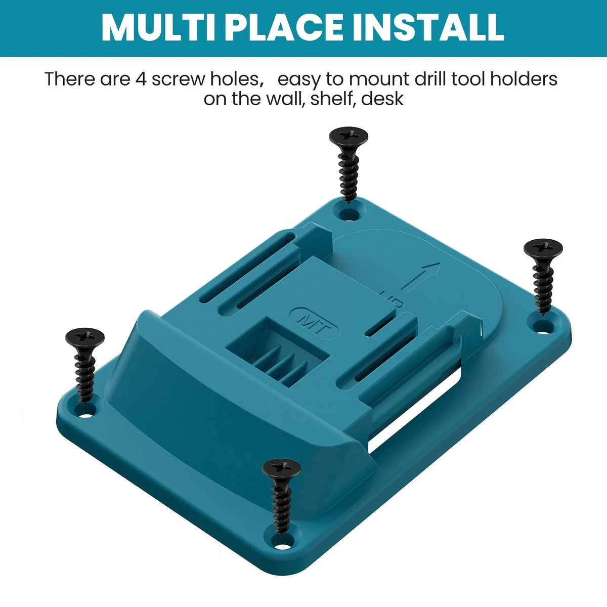 1/5/10PCS Tool Drill Mount Holder Compatible for Makita 18V 