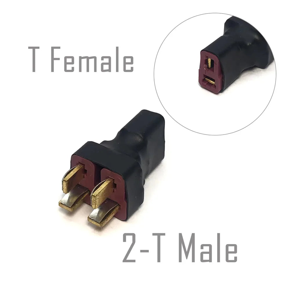YSIDO XT30 XT60 XT90 TRX T Plug Female/Male Adapter Connector Plug for RC Model Car Aircraft Drone RC Boat Lipo Battery Part DIY