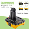 20V Battery Adapter DCA1820 for Dewalt 18V Tools Convert Dew
