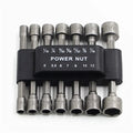 9/14pcs Powerful Socket Inner Hexagonal Wrench Hexagonal Handle Screwdriver Socket Bit Extension Rod Pneumatic Hand Tool Set
