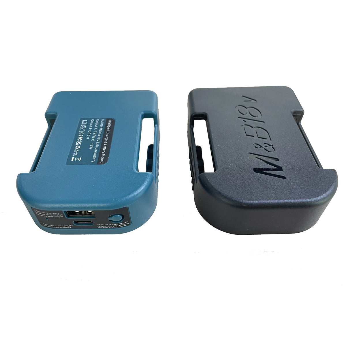 1pc For Makita 18V&40V With USB With Type-C Battery Holder F