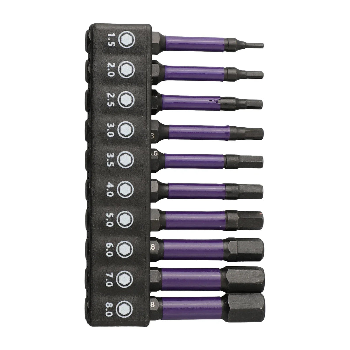 10Pcs Hex Head Wrench Drill Bit With Screwdrivers Bit Holder