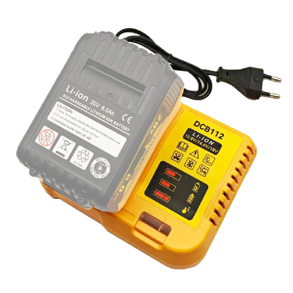 Power Tool Parts DCB112 For Dewalt 10.8V 12V 14.4V 18V 20V D