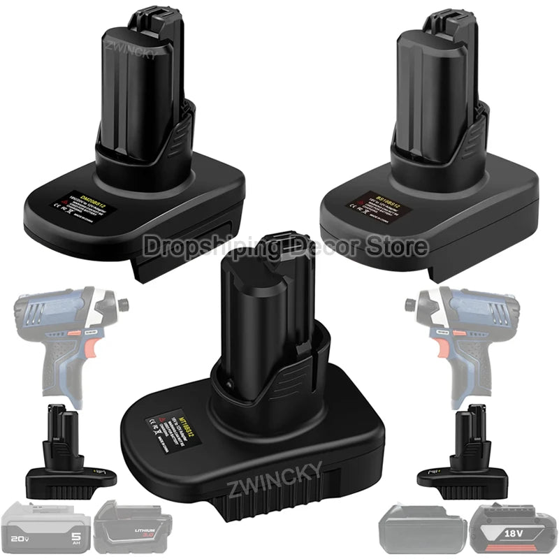 Battery Adapter Converter for Makita/Dewal/Milwaukee/Bosch 1