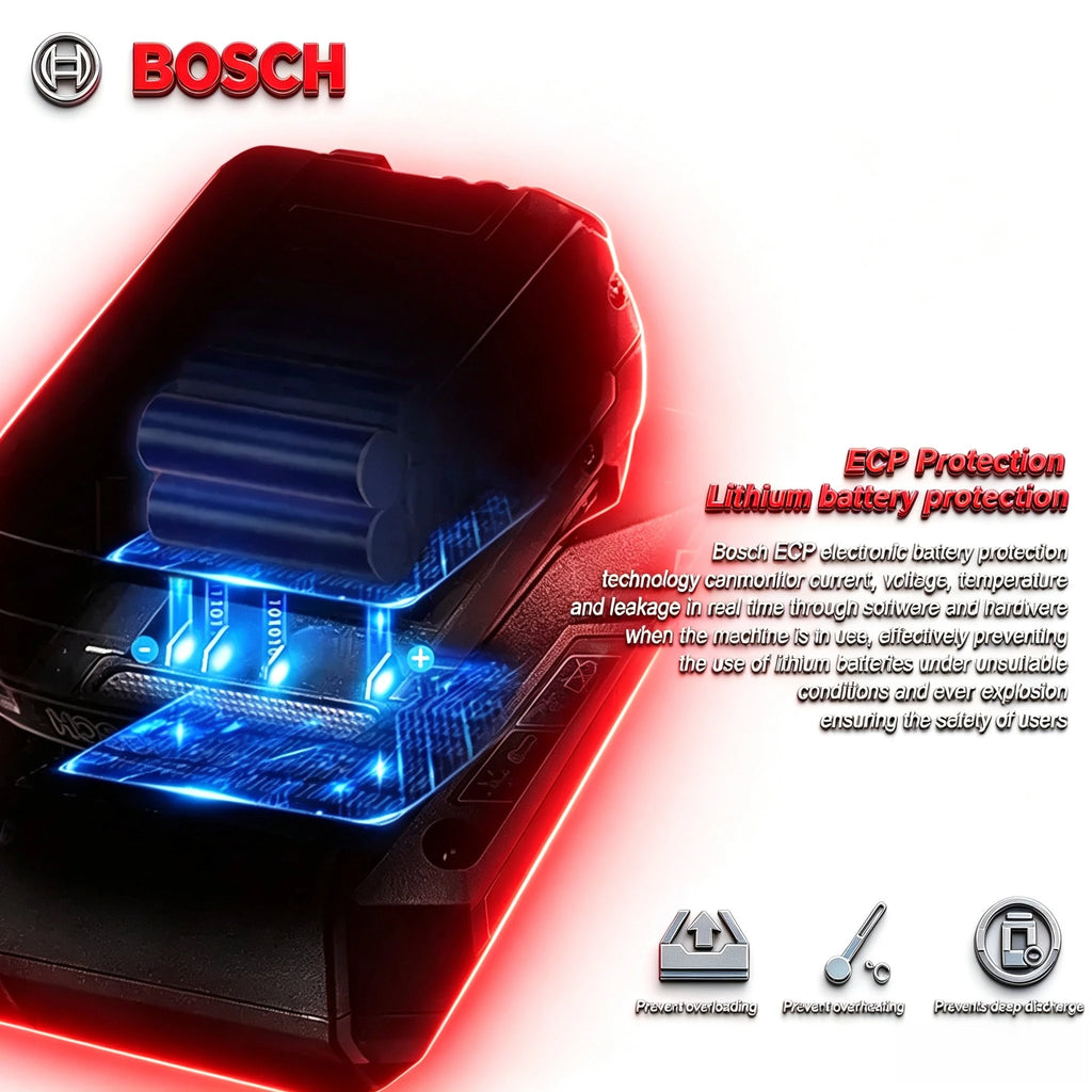 New Original BOSCH 18V Lithium Battery GBA18V6.0 High Capaci