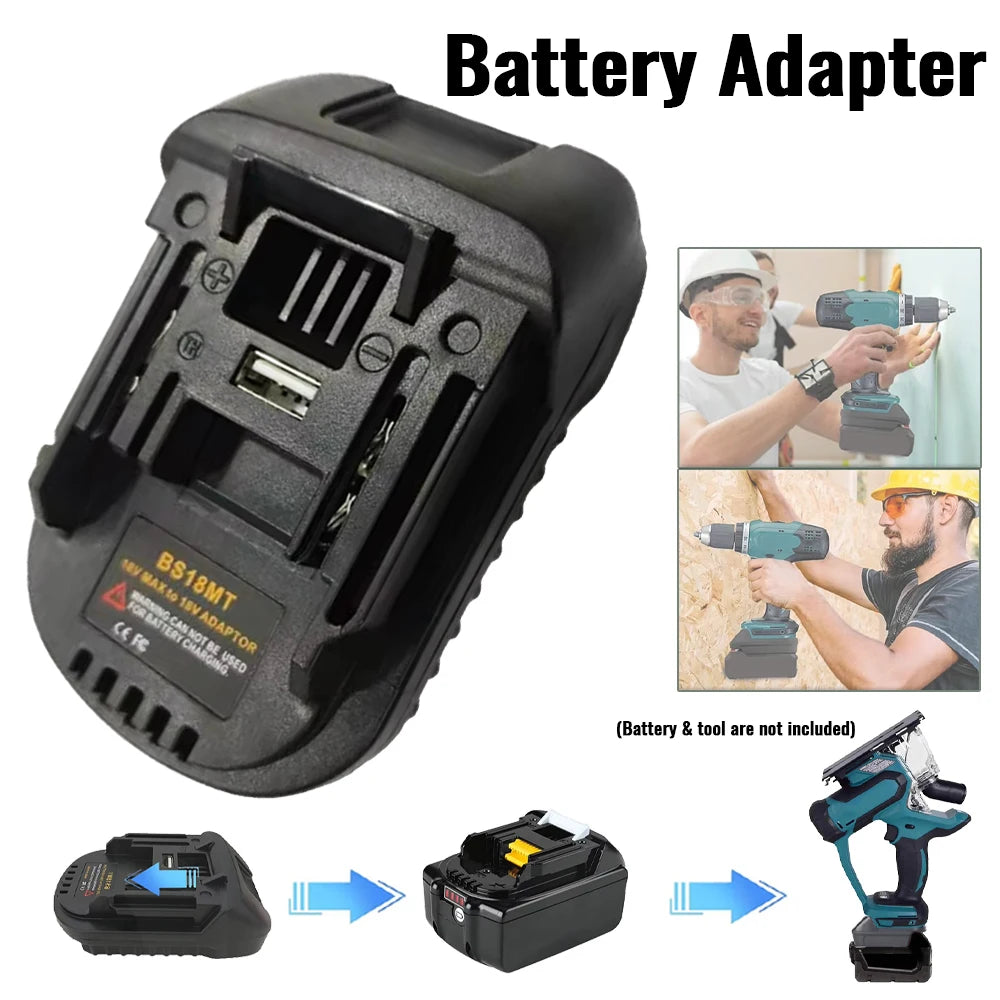 BS18MT Battery Adapter Converter Compatible For BOSCH 18V BL