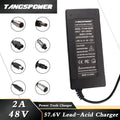 48V 2A Lead Acid Battery Charger 57.6V 2A Charging Lead-acid