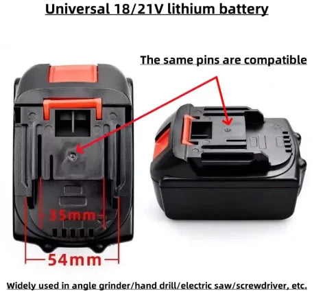 21v rechargeable lithium battery for Makita 21V Cordless Ele