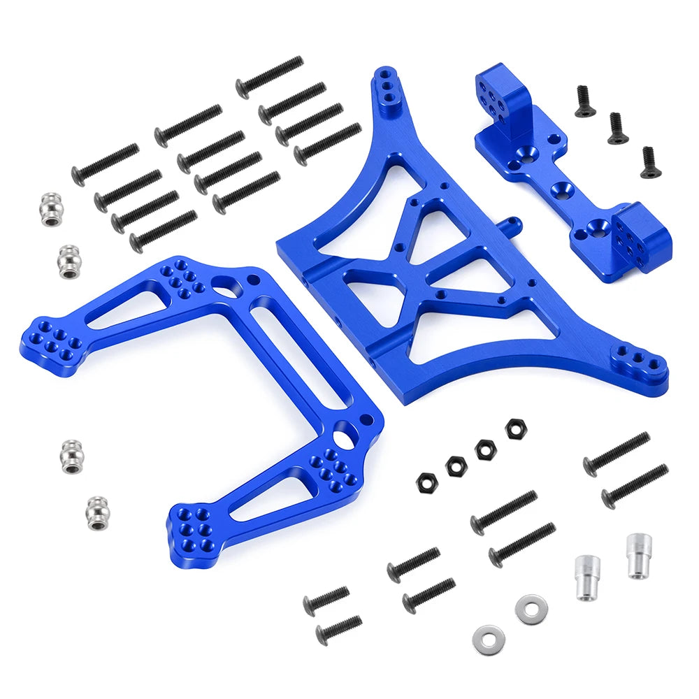 TRINOOD Alu Alloy Front Rear Shock Mount Steering Blocks Lin