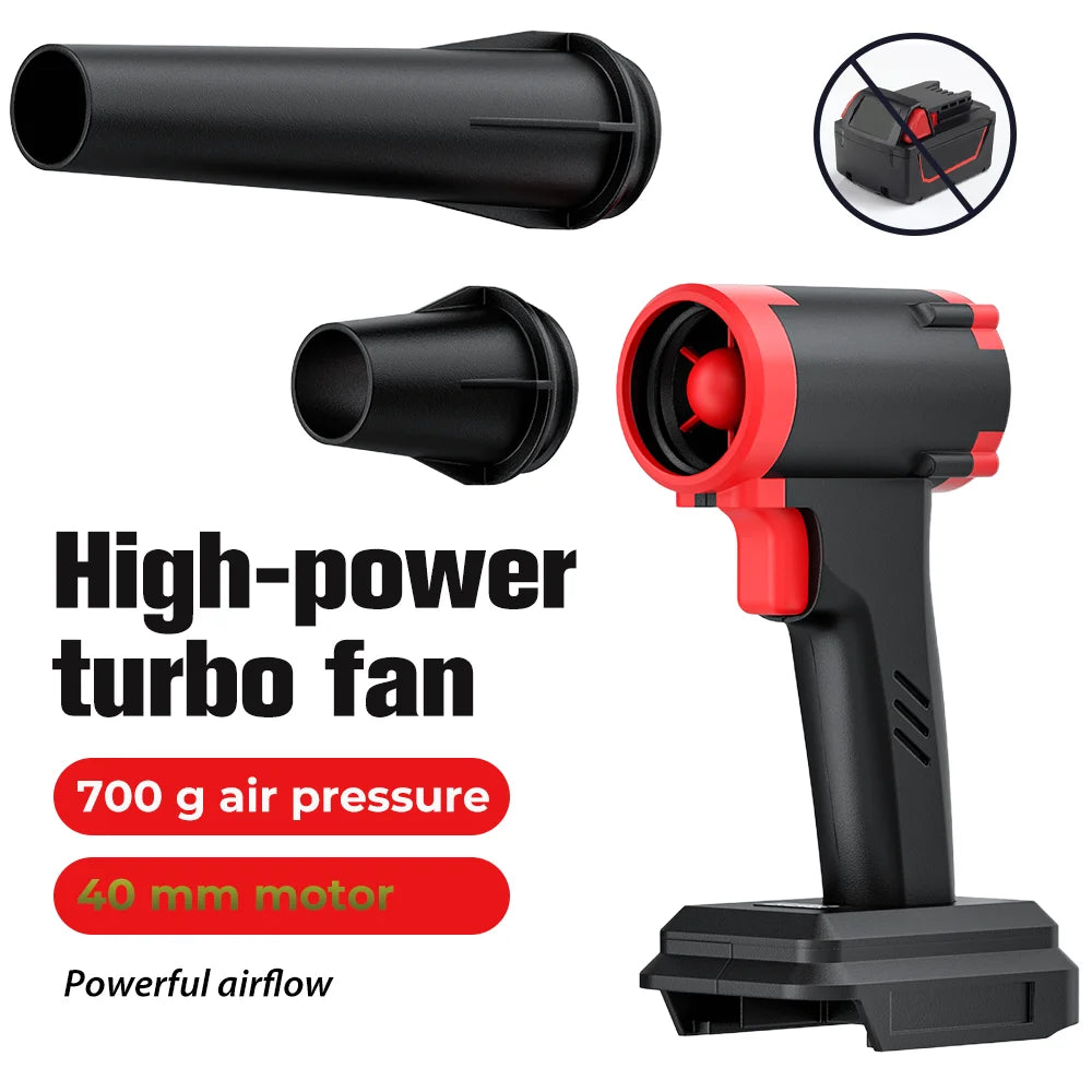 High-Power Brushless Electric Turbo Blower Handheld Leaf Blo