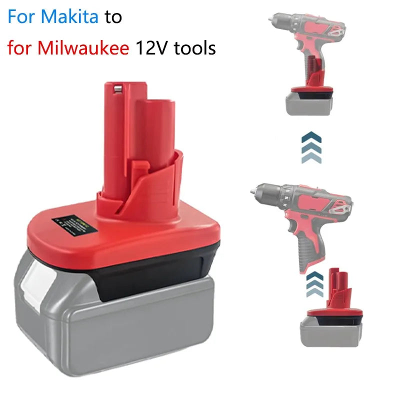 MT18M12 Battery Adapter Converter For Makita 18V Li-Ion Batt