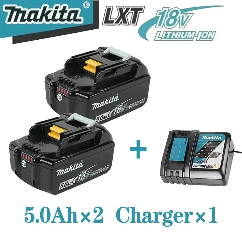 100% Genuine Makita 18V Battery 5Ah 6Ah 9Ah Replacement for BL1860B BL1850B BL1840 BL1830 BL1815 Power Tool Battery