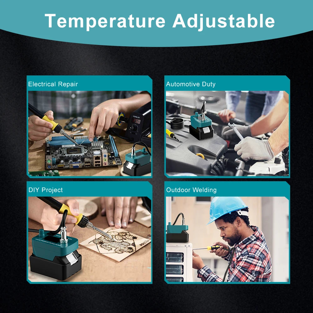 Cordless Soldering Iron For Makita For DEWALT For Milwaukee 