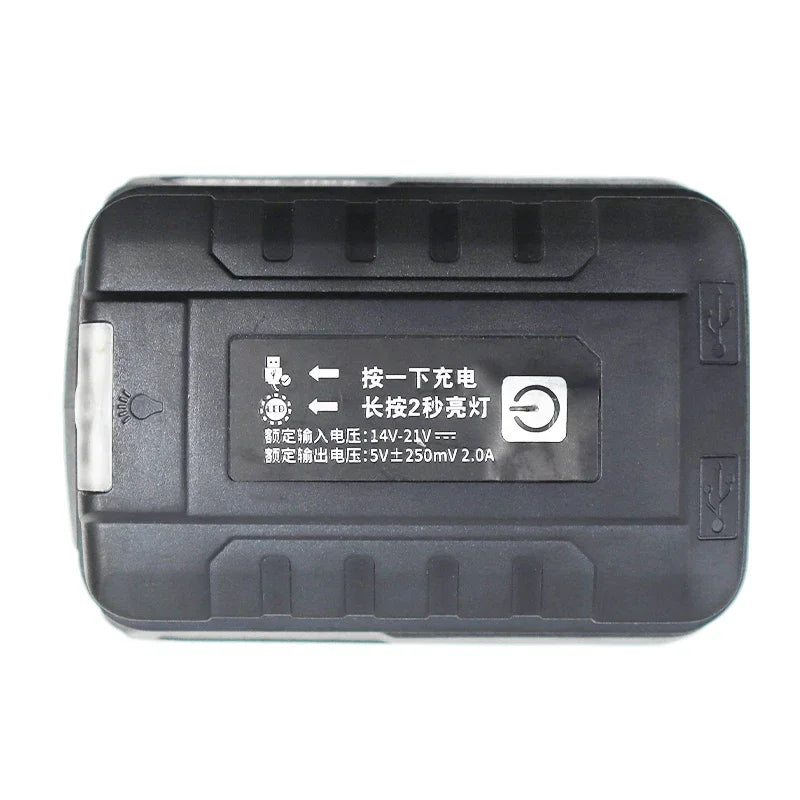 Adapter LED Light Lamp Flashlight Torch USB Mobile Phone Cha