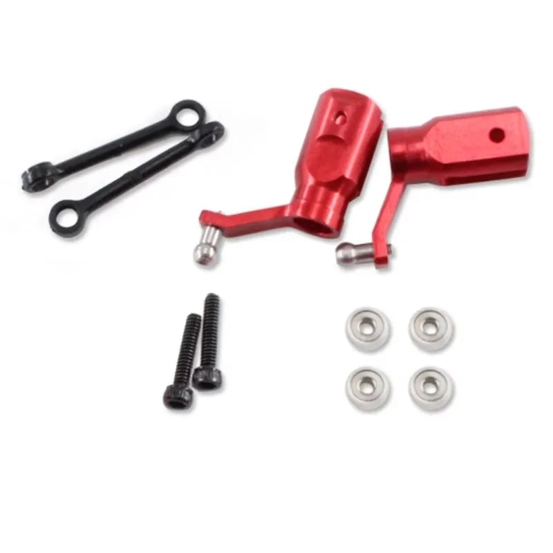 Metal Upgrade Parts Swashplate + Main Rotor Clip + Rotor Hea