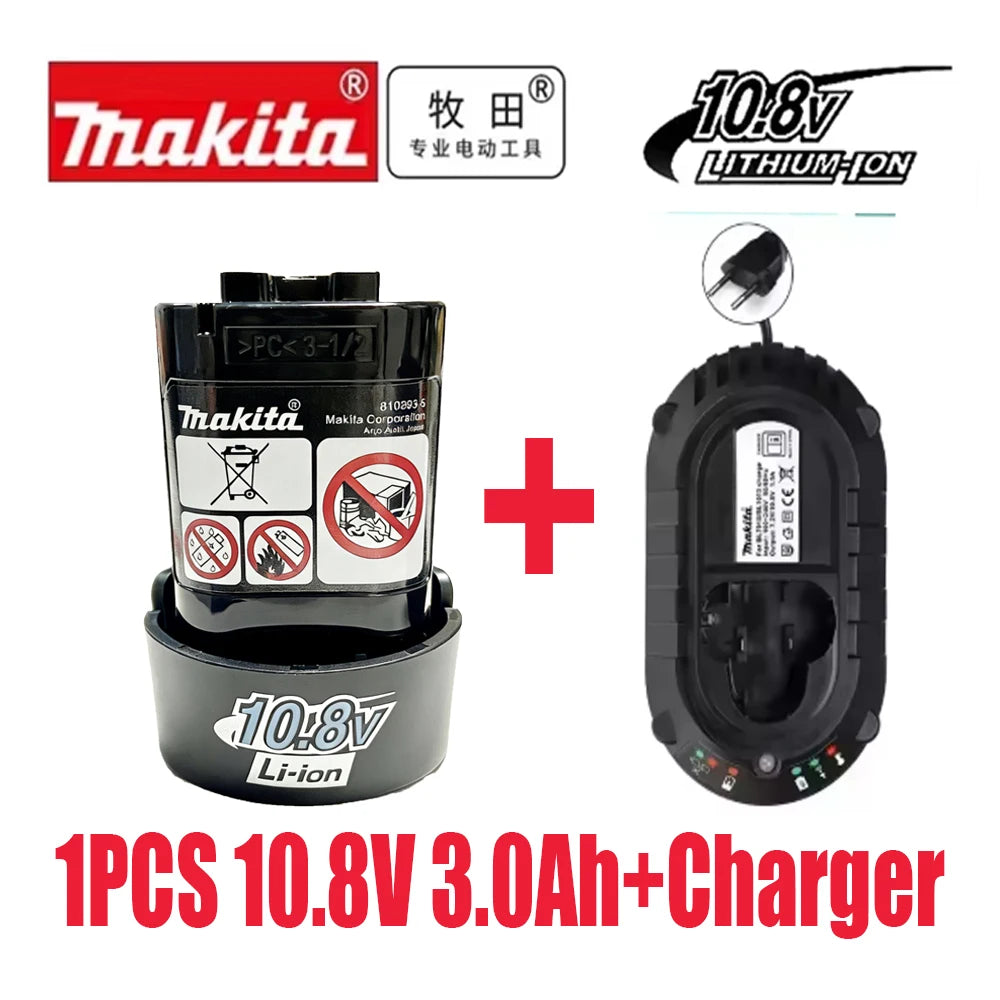Makita 10.8V Original Battery BL1013 BL1020 BL1030 DF030D Ma