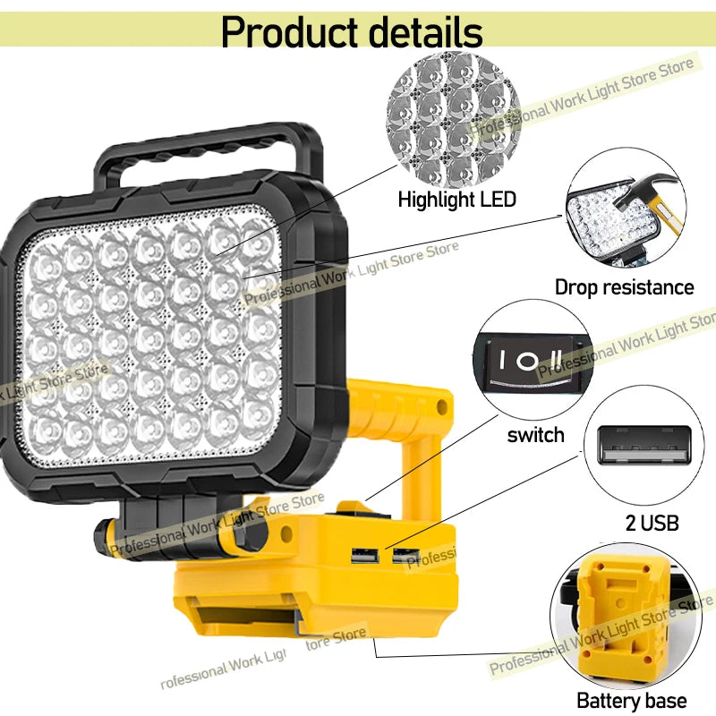 Power Tool Parts For Makita For Milwaukee For Dewalt 18V Bat