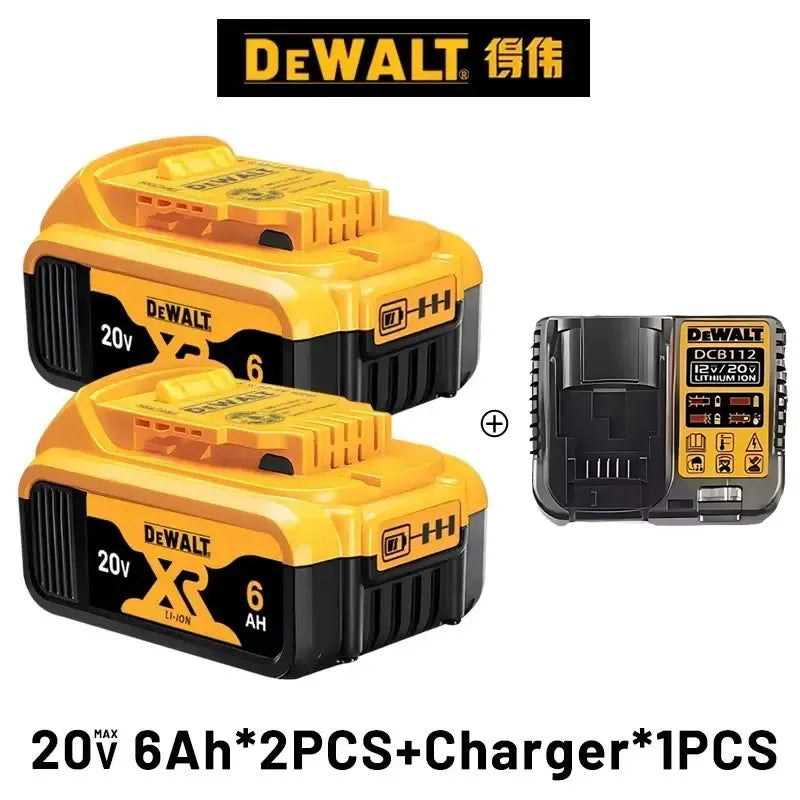DeWALT Original Battery 20V/60V 9000mAh MAX FlexVolt for DCB606 DCB205 DCB206 DCB209 DCB182 Power Tool Air Transport