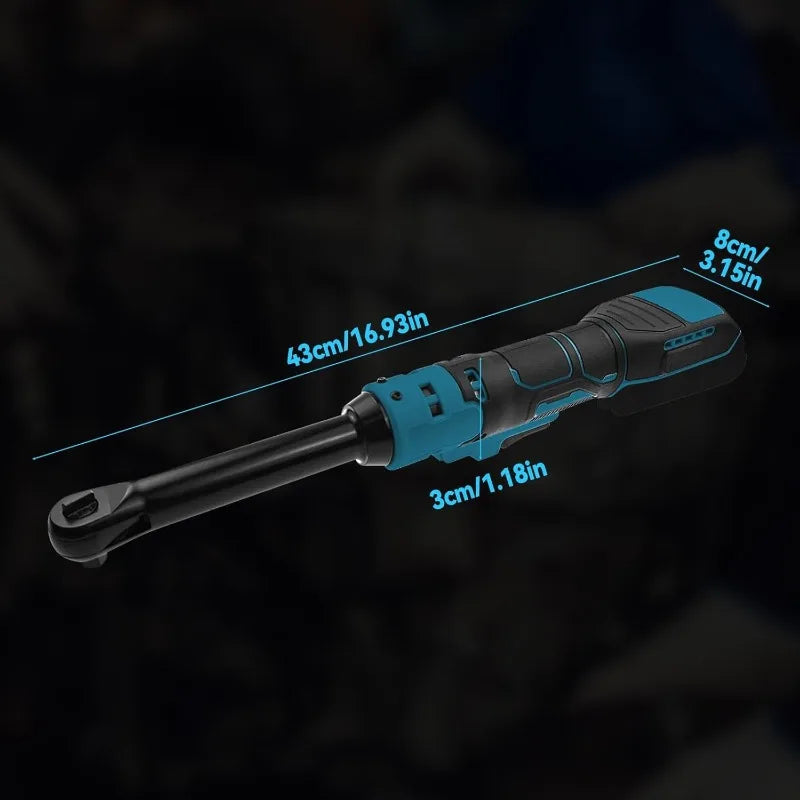 Electric Ratchet Wrench Upgraded Extended Head Removal Screw