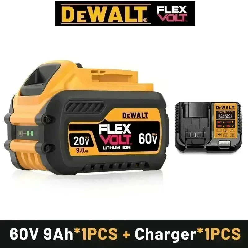 DeWALT XR 100% Original Battery 18V/20V/60V 5.0Ah 6.0Ah 9.0Ah For DCB200 DCB202 DCB205 DCB206 DCB209 DCB609 Power Tool