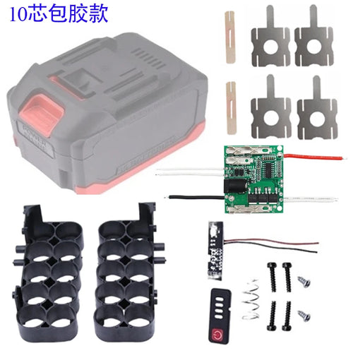 10/15/20 Cores Plastic Battery Case Storage Box Shell PCB Ch
