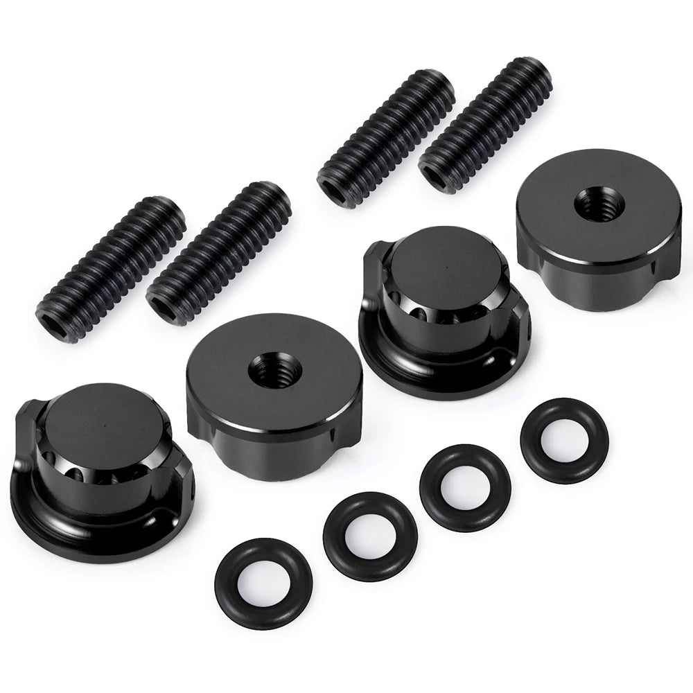 TRINOOD Alu Alloy Front Rear Shock Mount Steering Blocks Linkage Adapter for T-raxxas Slash 1/10 2Wd Short Course Truck Parts