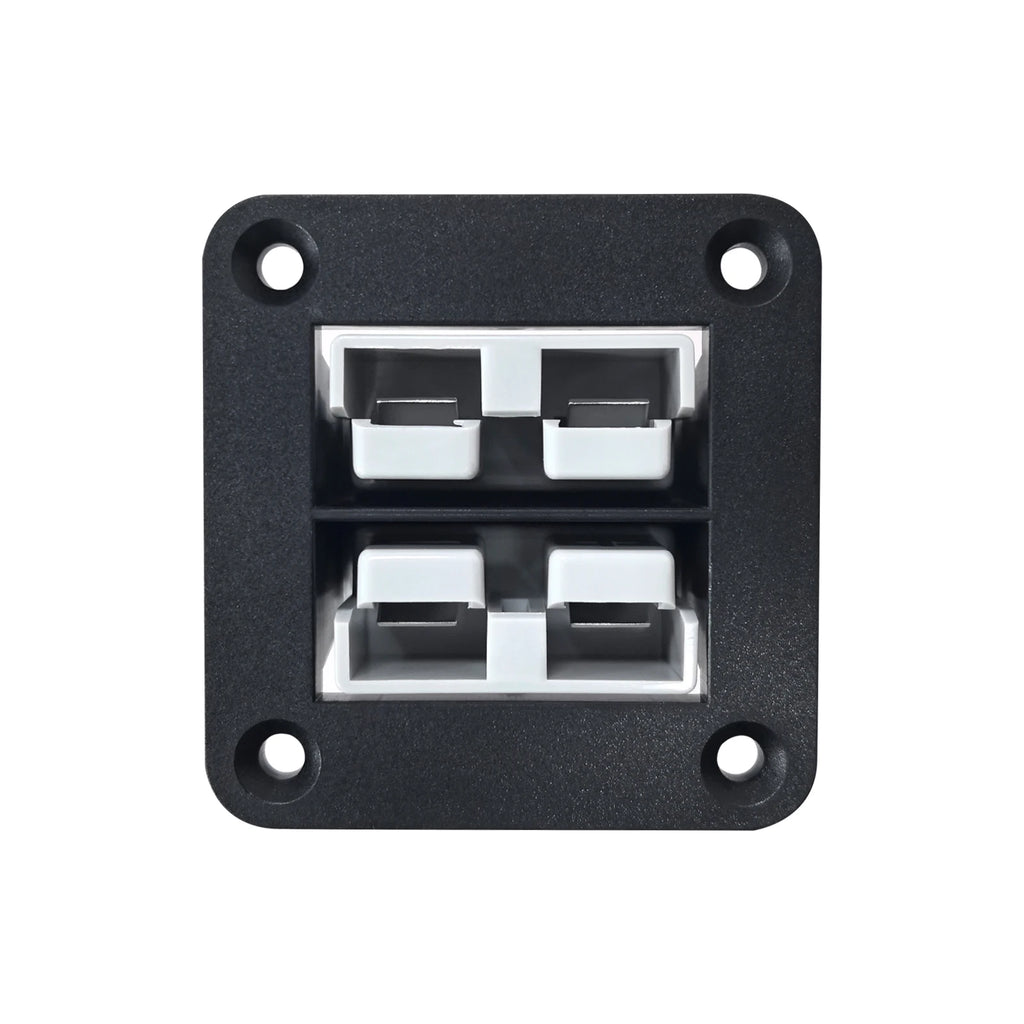 Power Plug for Dual Anderson Plug Flush Mount Panel 50A Batt