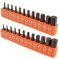 12/24pcs Hexagonal Screwdriver Bit Set 25mm Hex Shank Securi