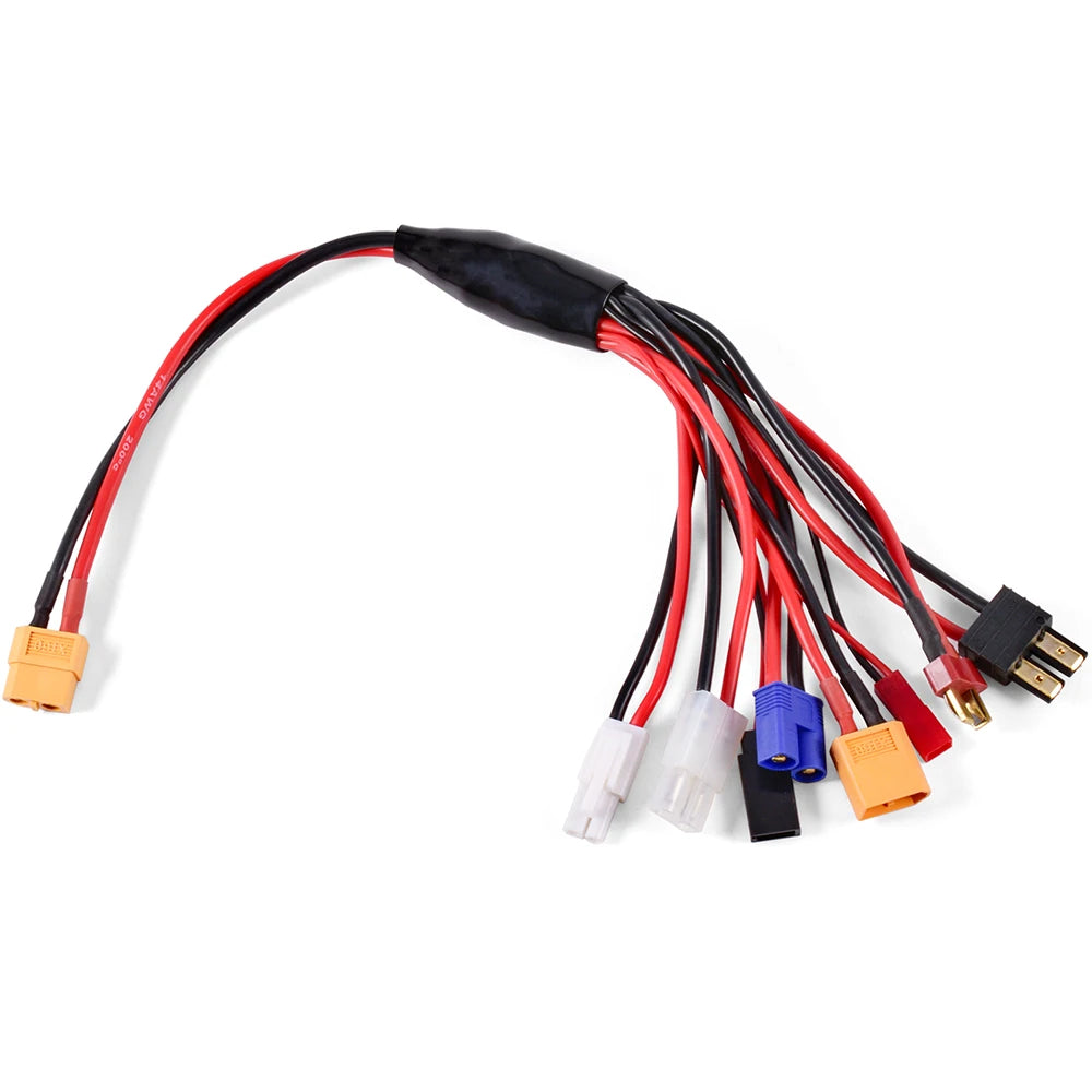 RC Charger Adapter Connector 8 In 1 Charger 4.0mm Banana XT6