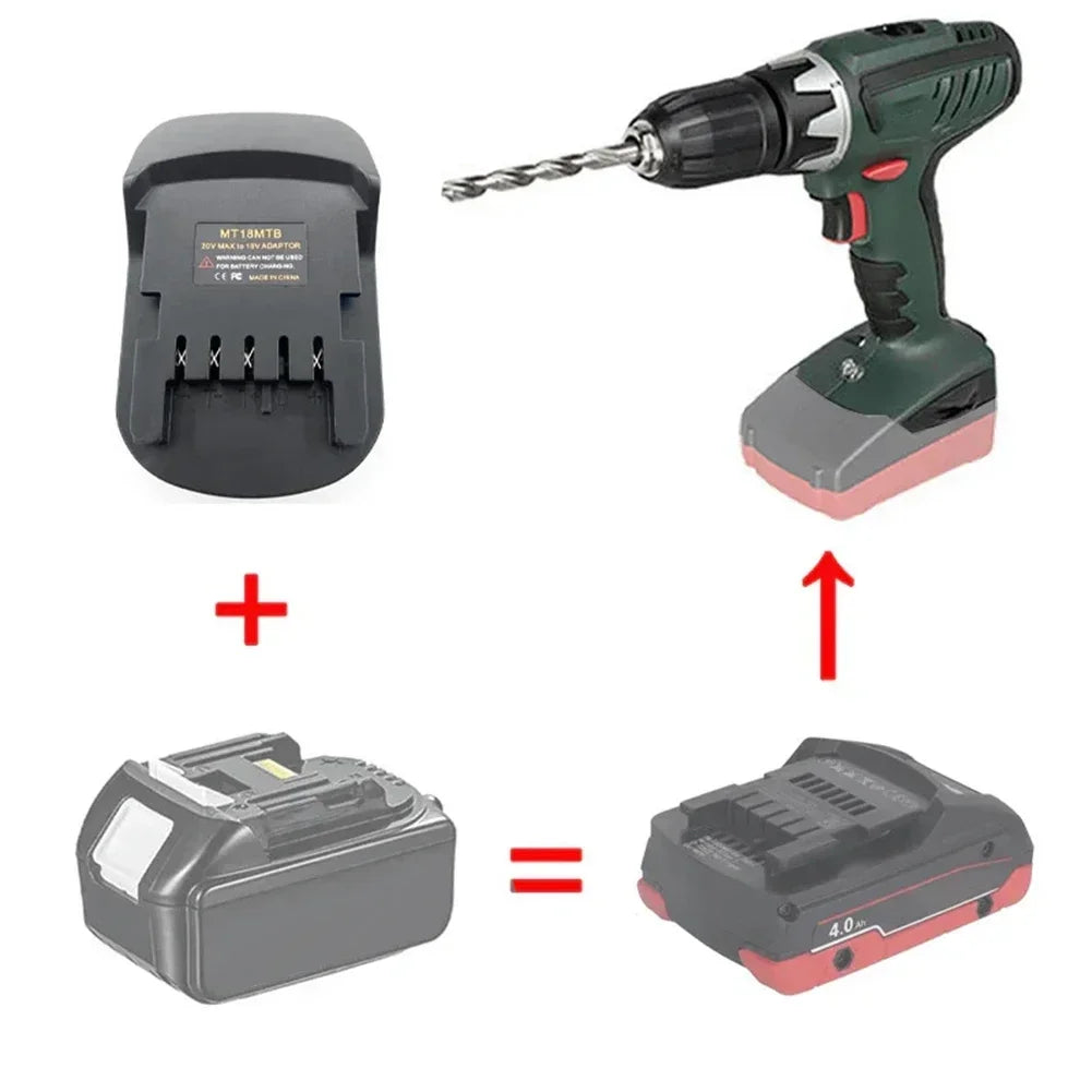 MT18MTB Adapter for Makita 18V Li-ion Battery Converted To f