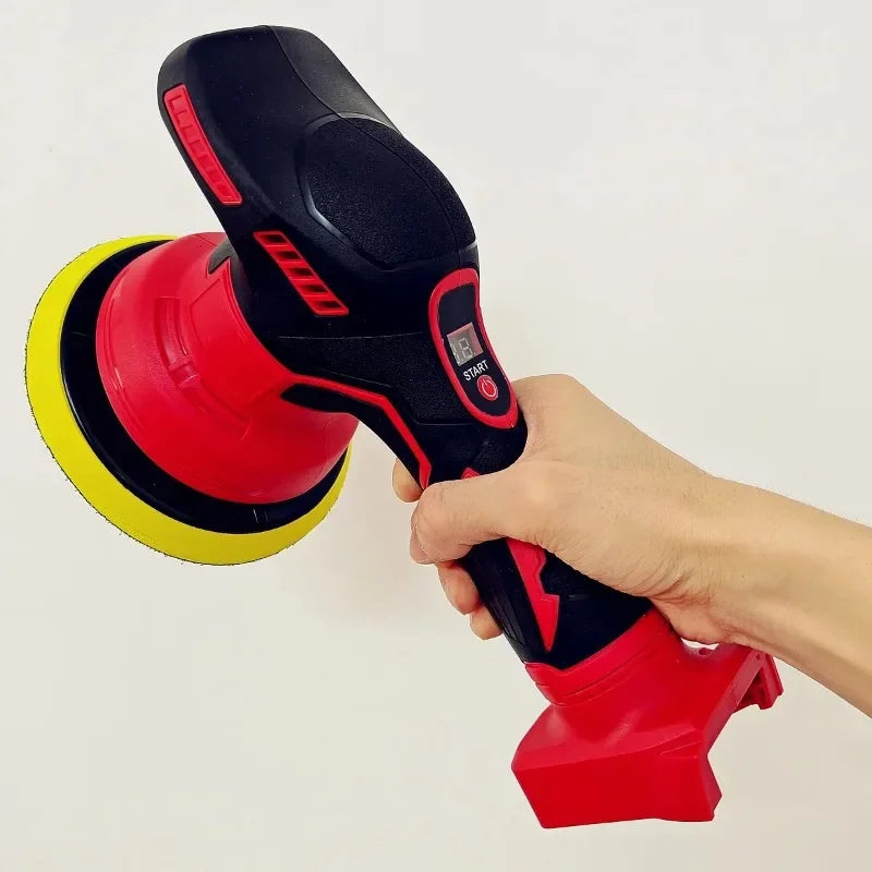 Fit for Milwaukee 18V Battery Cordless Car Polisher 8 Gears 
