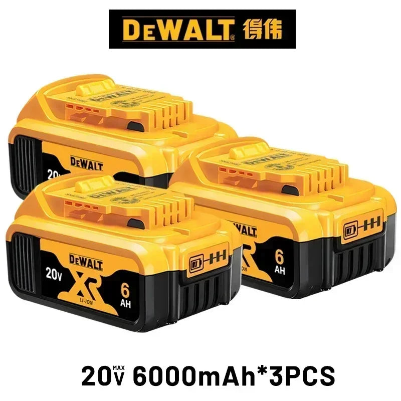 DeWALT Original Battery 20V/60V 6Ah 9Ah MAX FlexVolt for DCB606 DCB205 DCB206 DCB209 DCB182 Power Tool
